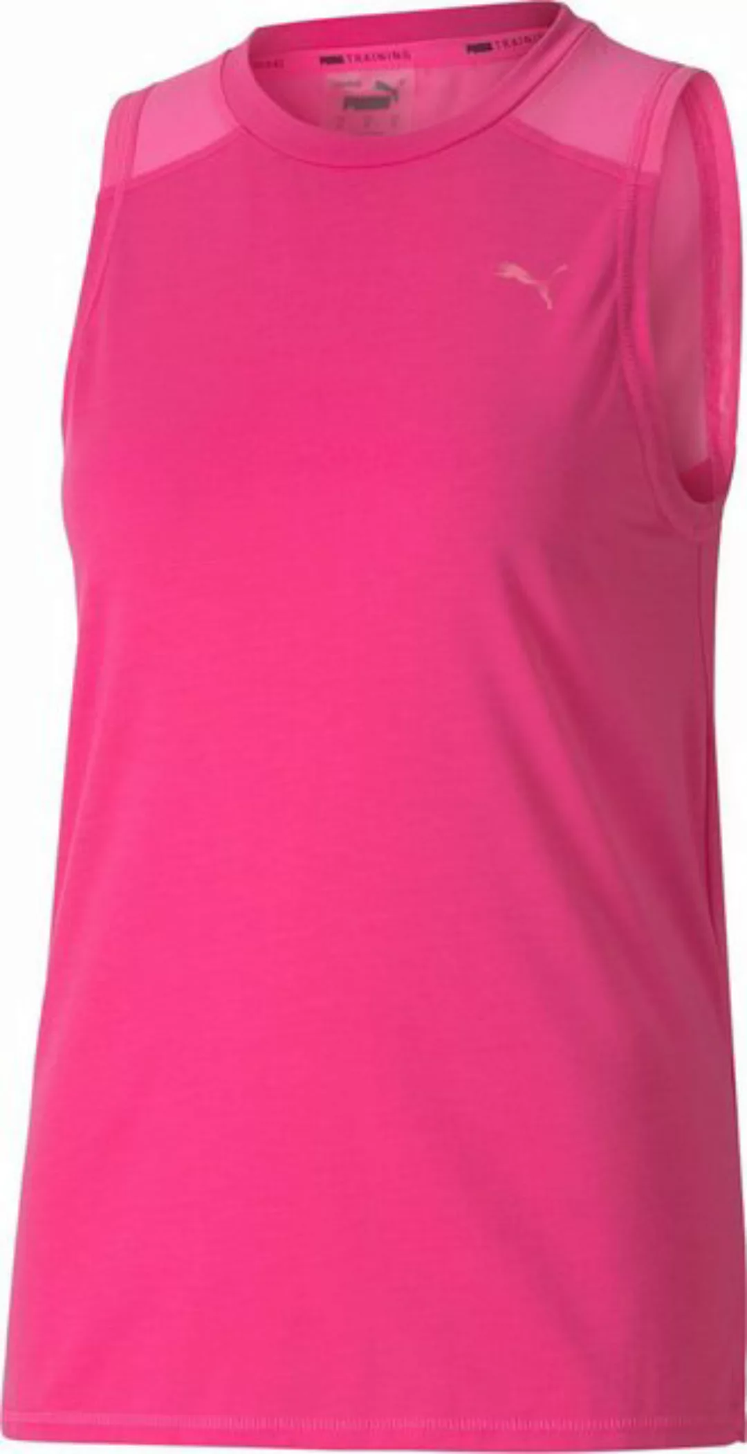 PUMA Kurzarmshirt TRAIN MESH PANEL TANK LUMINOUS PINK günstig online kaufen