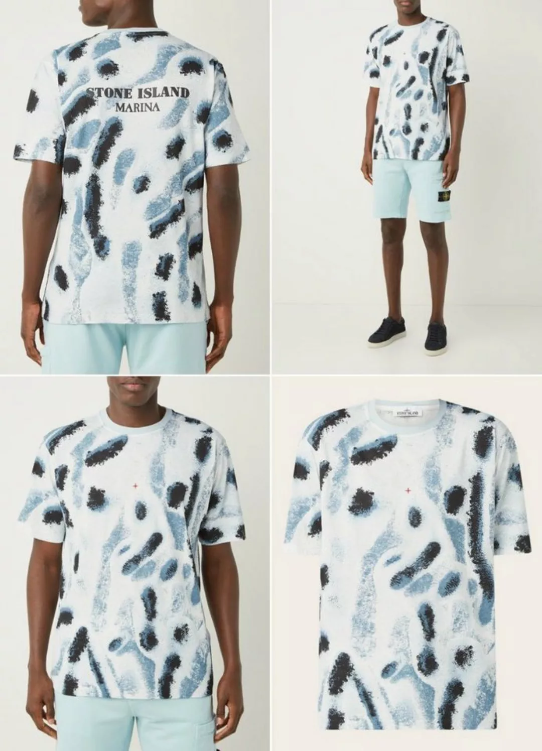 STONE ISLAND T-Shirt STONE ISLAND MARINA 211X6 Reef Seaqual® Cotton T-Shirt günstig online kaufen