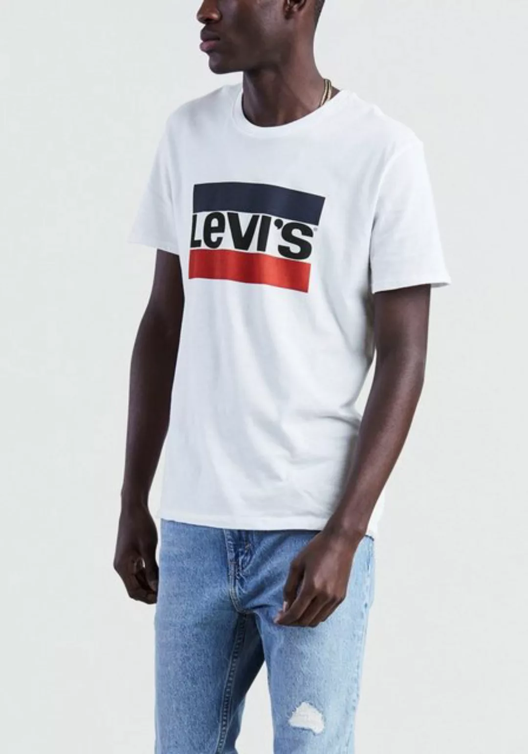 Levi's® T-Shirt mit großem Logoprint günstig online kaufen