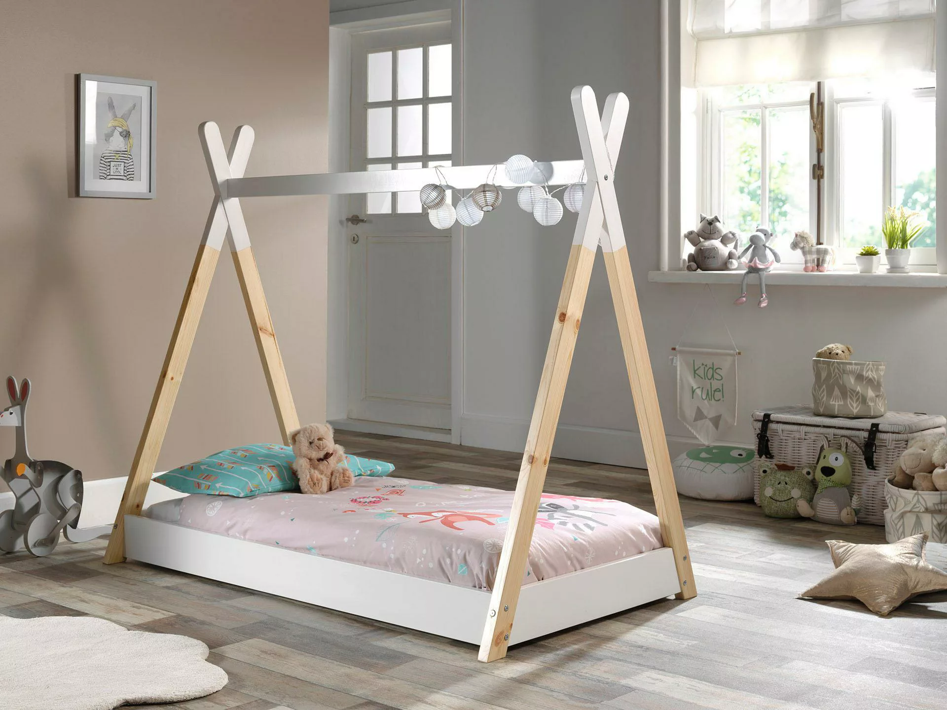 Vipack Kinderbett "Tipi", mit Lattenrost günstig online kaufen