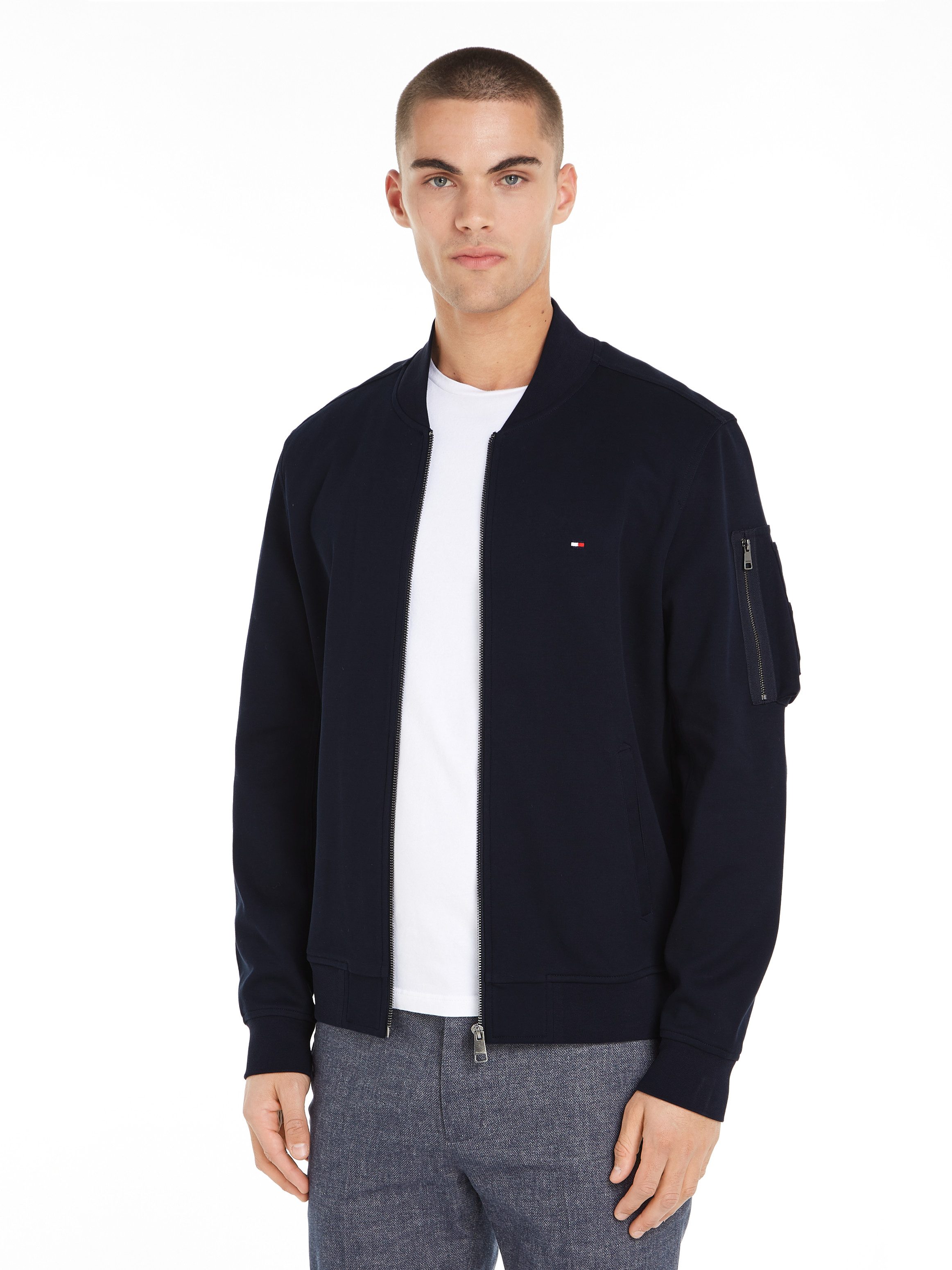 Tommy Hilfiger Sweatjacke ESSENTIAL INTECHNO BASEBALL günstig online kaufen