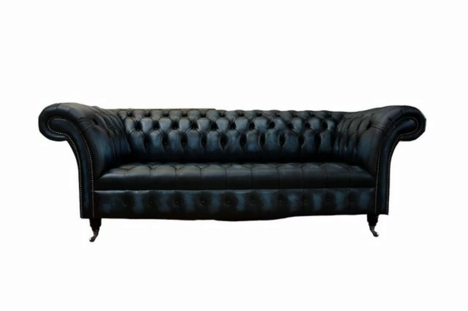 JVmoebel 3-Sitzer Ledersofa Sofa Couch Polster Garnitur 3 Sitzer Leder Sofa günstig online kaufen