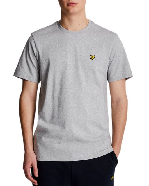 Lyle & Scott T-Shirt Aus 100% Baumwolle Gerader Schnitt günstig online kaufen