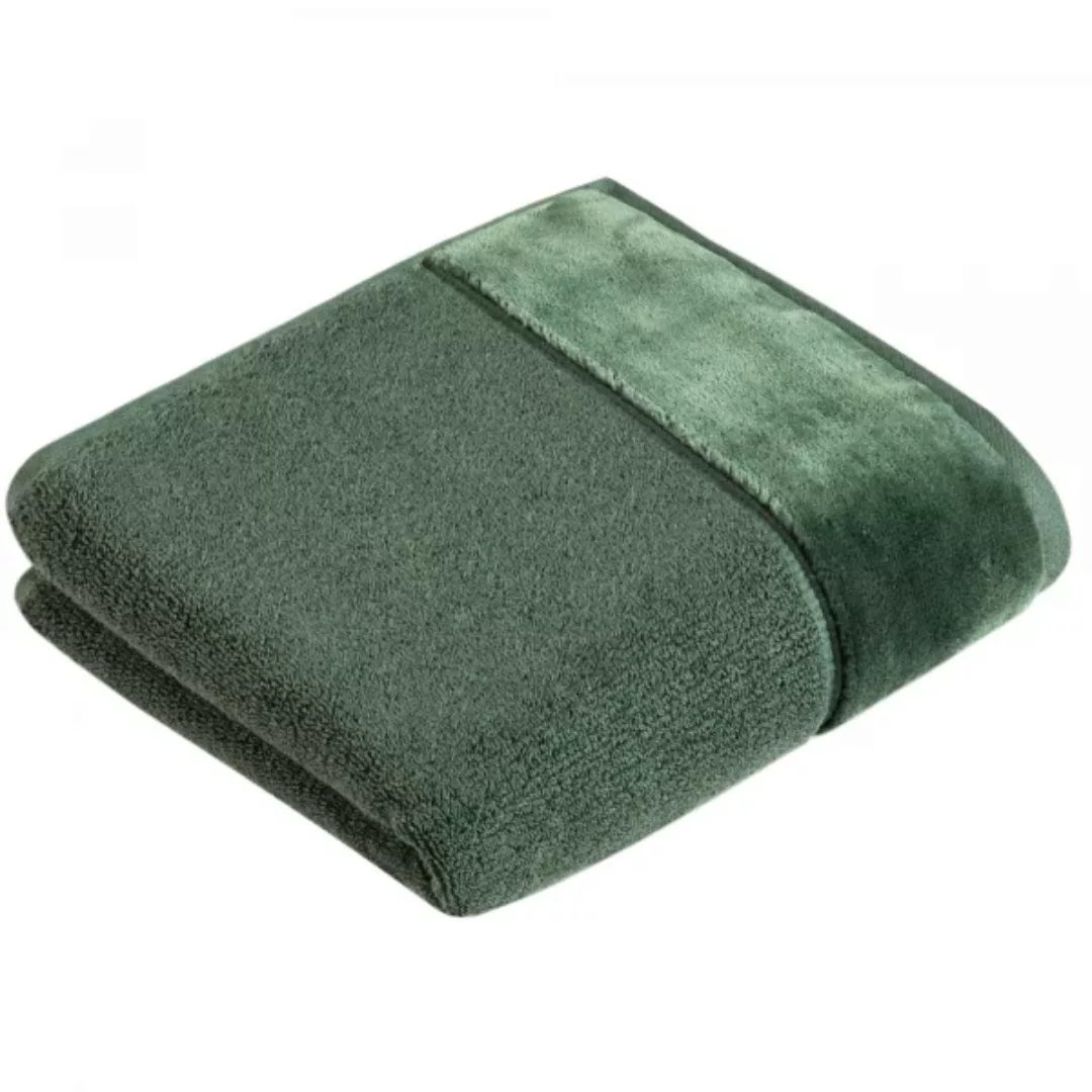 Vossen Handtücher Pure - Farbe: green tea - 5855 - Badetuch 100x150 cm günstig online kaufen