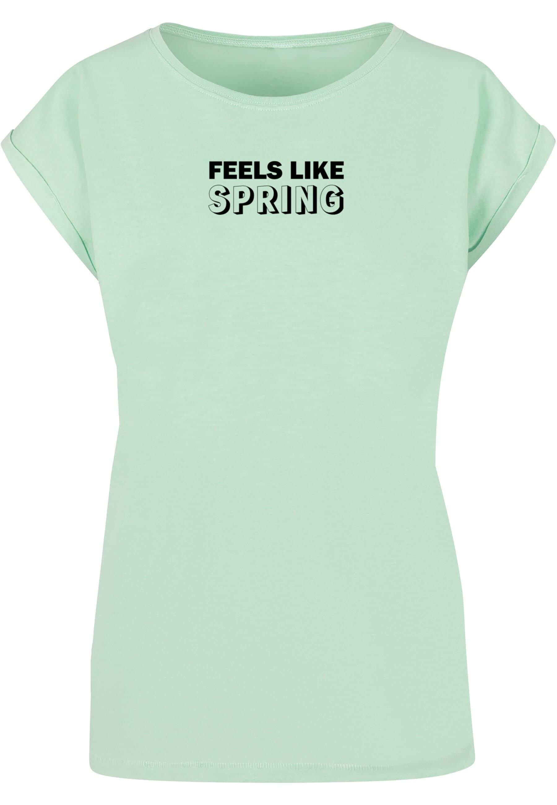 Merchcode T-Shirt "Merchcode Damen Ladies Spring - Feels like T-Shirt" günstig online kaufen