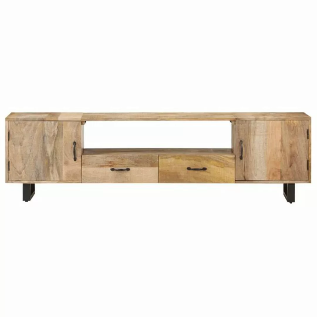 vidaXL TV-Schrank TV-Schrank 160x30x45 cm Massivholz Mango TV-Konsole für F günstig online kaufen