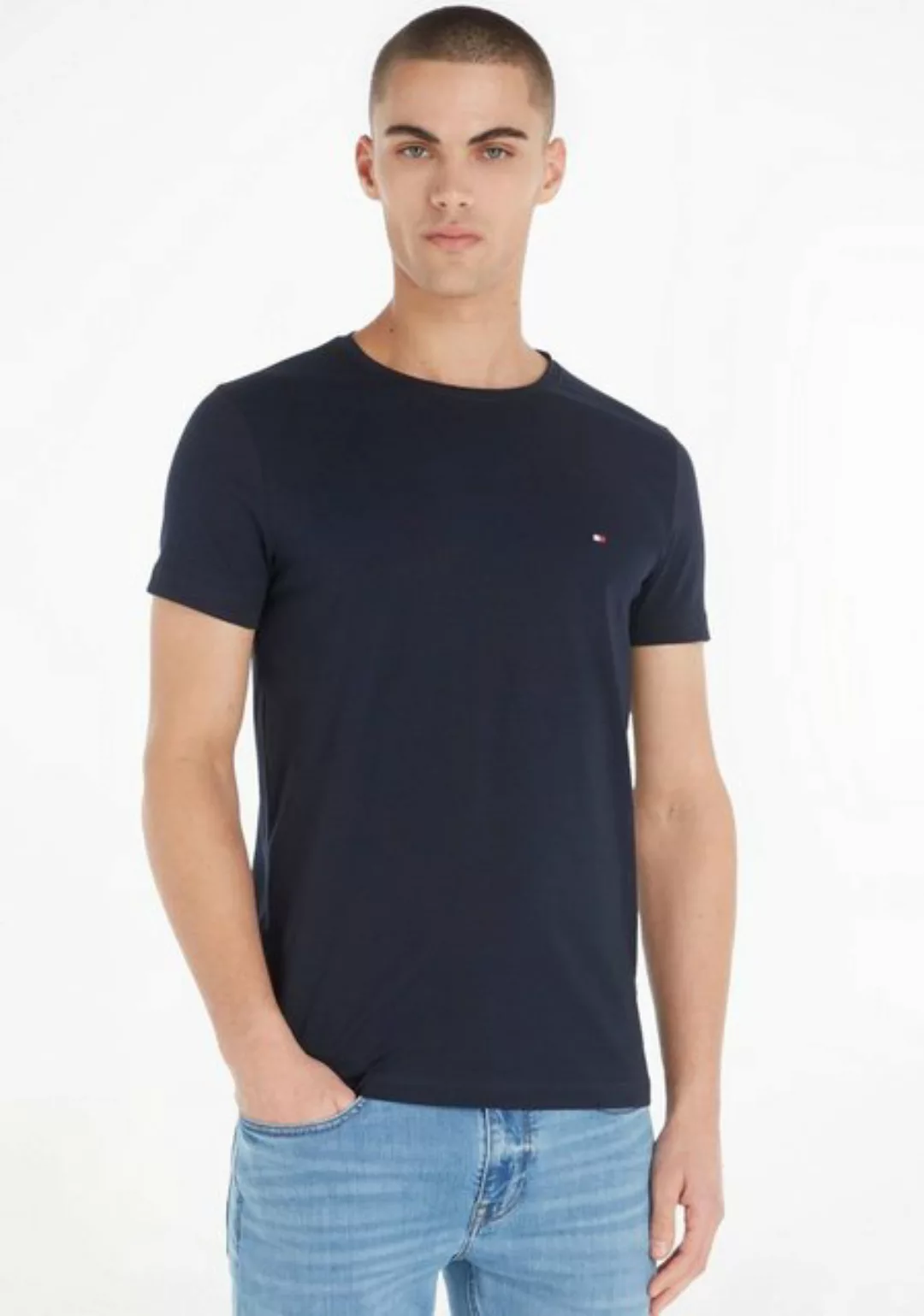 Tommy Hilfiger T-Shirt T-Shirt RH Stretch Slim günstig online kaufen