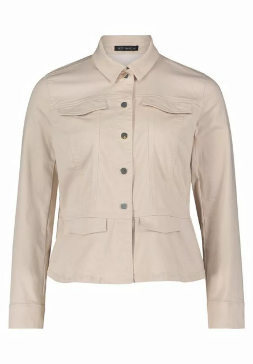 Betty Barclay Jackenblazer Blazerjacke Kurz 1/1 Arm, Pastel Sand günstig online kaufen