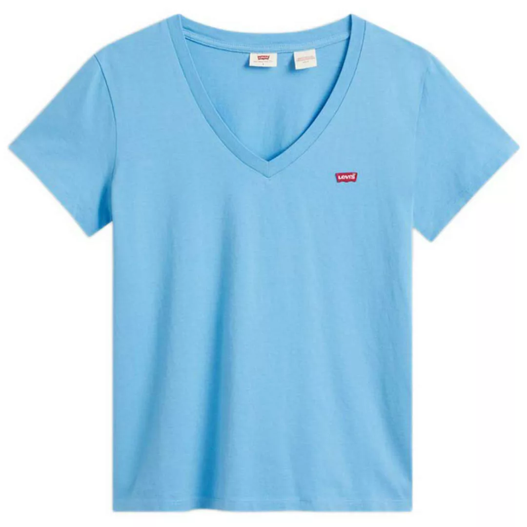 Levi´s ® The Perfect V Neck Kurzarm T-shirt L Bonnie Blue günstig online kaufen