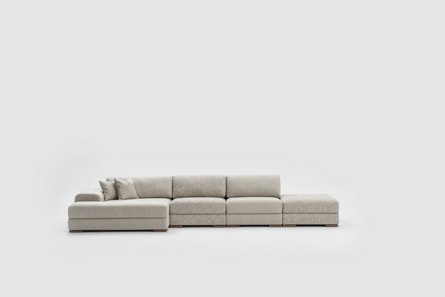 JVmoebel Ecksofa Luxus Ecksofa L form Wohnzimmer Polster Textil Modern 415x günstig online kaufen