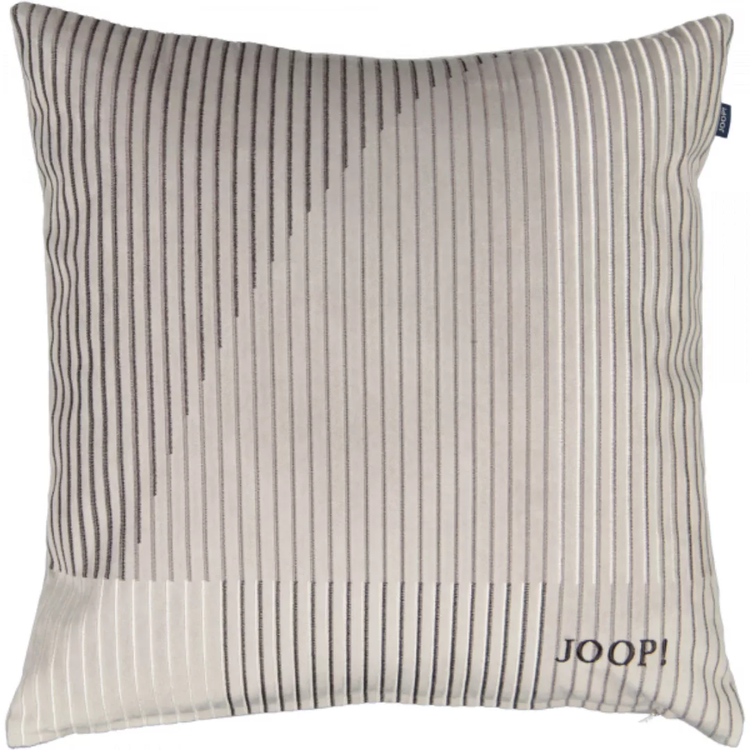 JOOP! Kissenhüllen Divided - Farbe: Grau - 010 - 50x50 cm günstig online kaufen