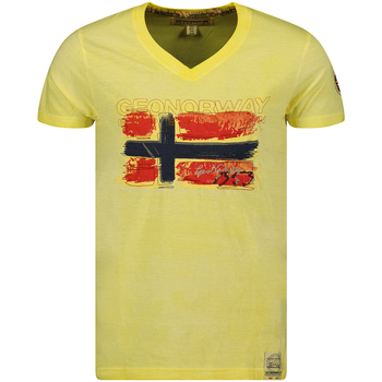 Geo Norway  T-Shirt SW1561HGN-LIGHT YELLOW günstig online kaufen