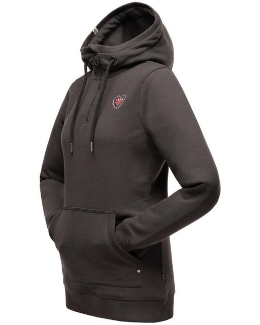 Navahoo Kapuzensweatshirt Zauberelfe Warmer Damen Hoodie mit Tunnelzug-Kord günstig online kaufen