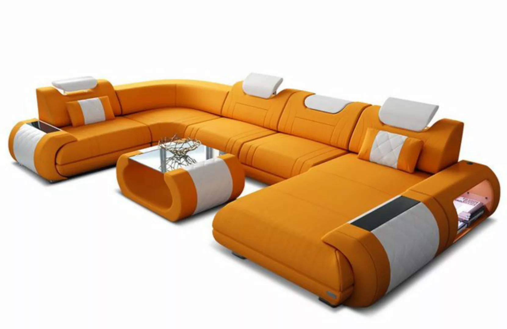 Sofa Dreams Wohnlandschaft Polster Stoff Sofa Rimini U Form M Mikrofaser St günstig online kaufen