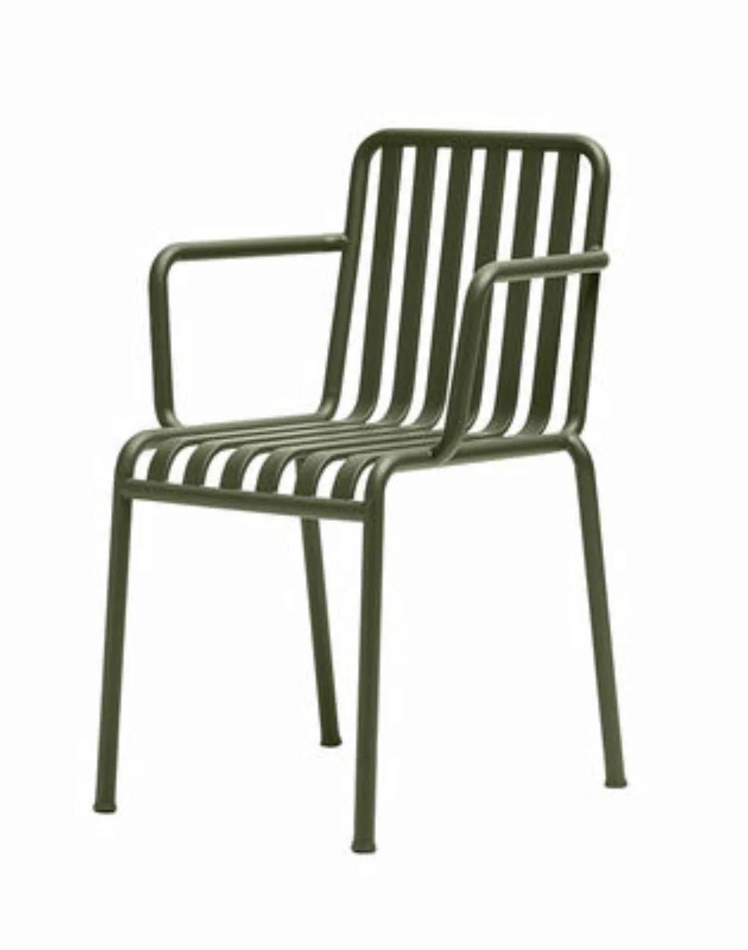 Stapelbarer Sessel Palissade metall grün / R & E Bouroullec - Hay - Grün günstig online kaufen