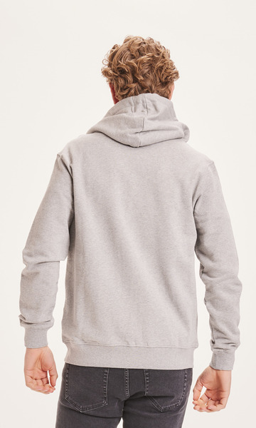 Sweatjacke - Zip Hood Basic Badge Sweat- Aus Biobaumwolle günstig online kaufen