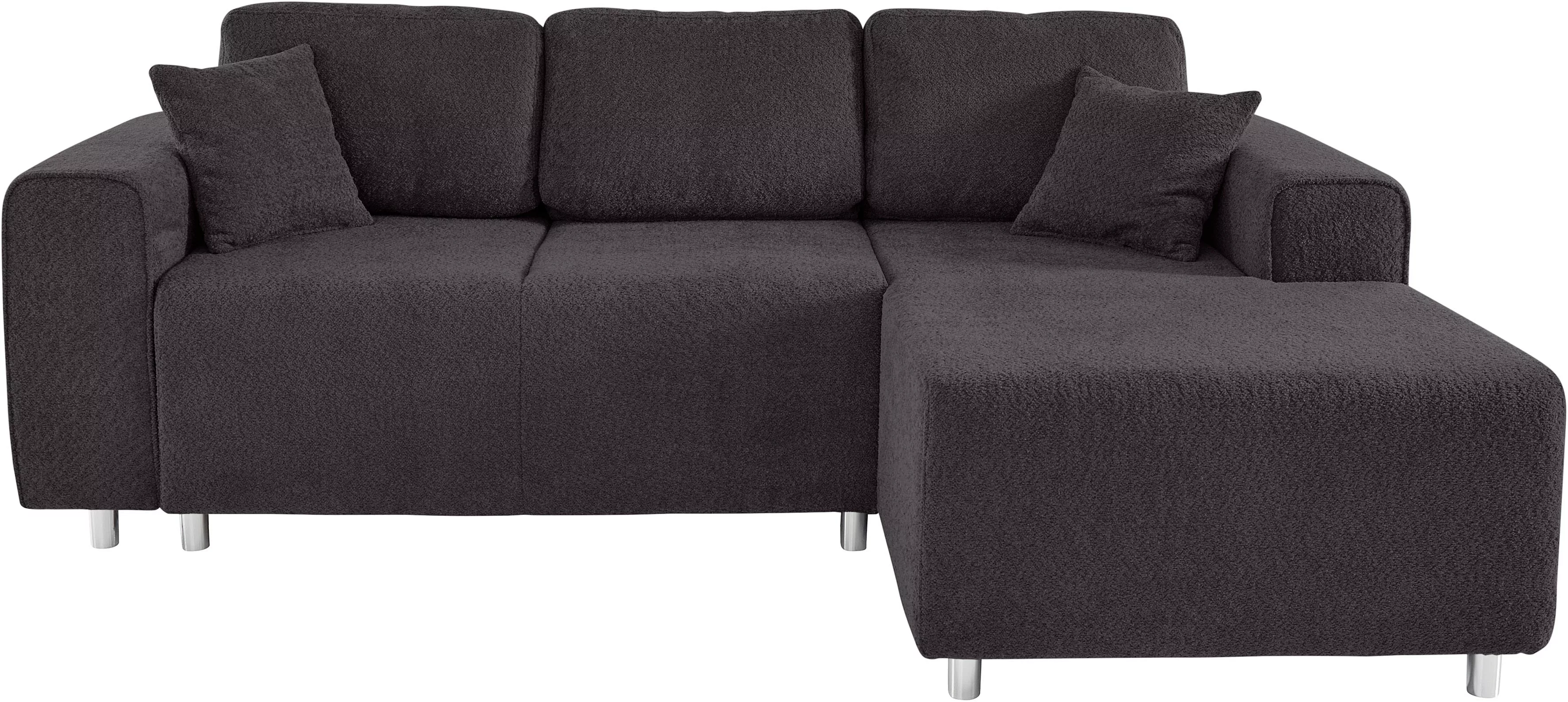 Home affaire Ecksofa »Györ«, L-Form, wahlweise mit Bettfunktion und Bettkas günstig online kaufen
