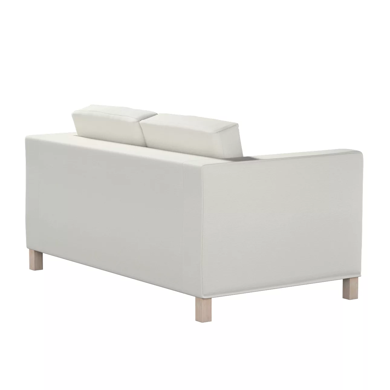 Bezug für Karlanda 2-Sitzer Sofa nicht ausklappbar, kurz, mittelgrau, 60cm günstig online kaufen