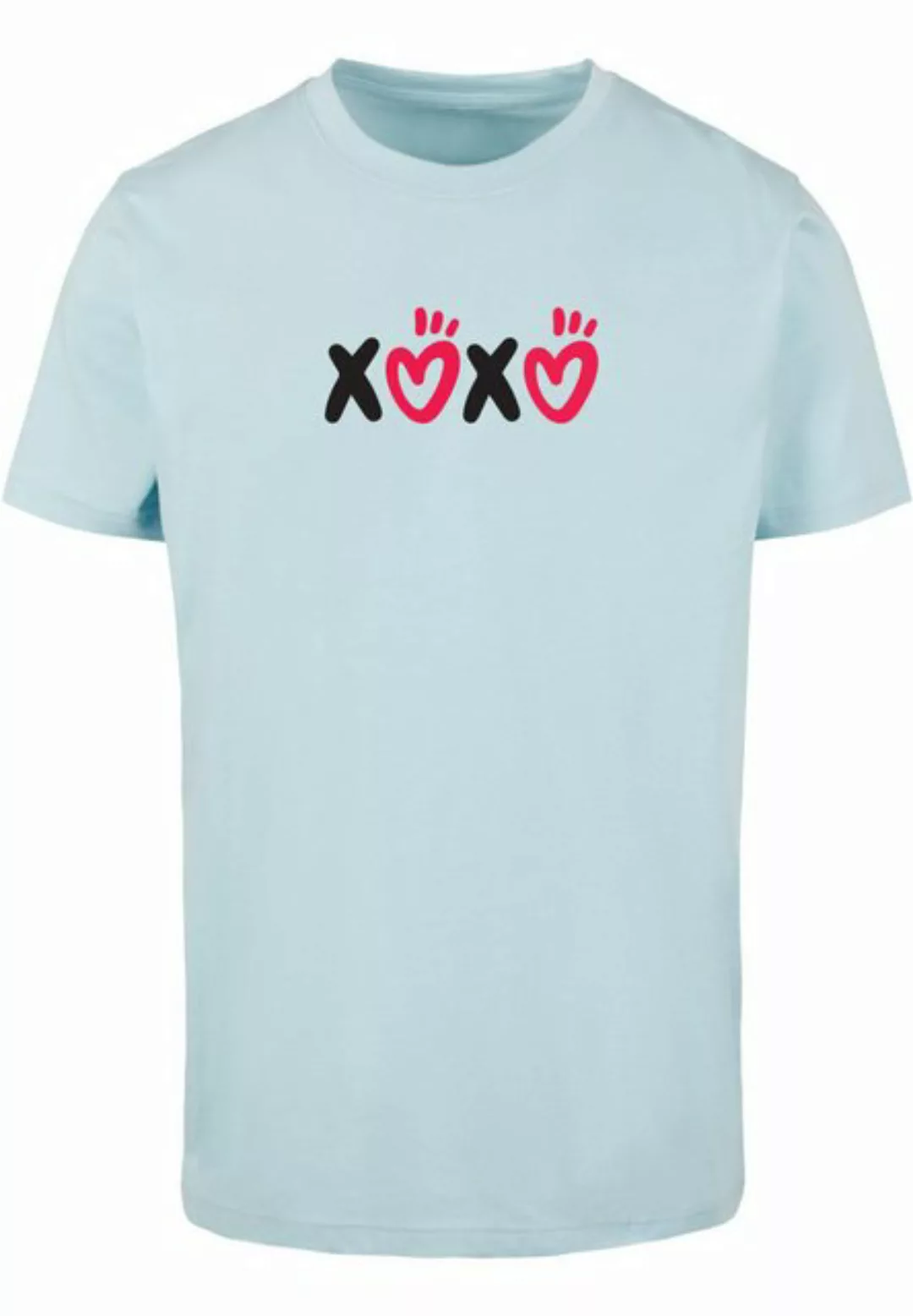 Merchcode T-Shirt Merchcode Herren Valentines Day - XOXO T-Shirt Round Neck günstig online kaufen