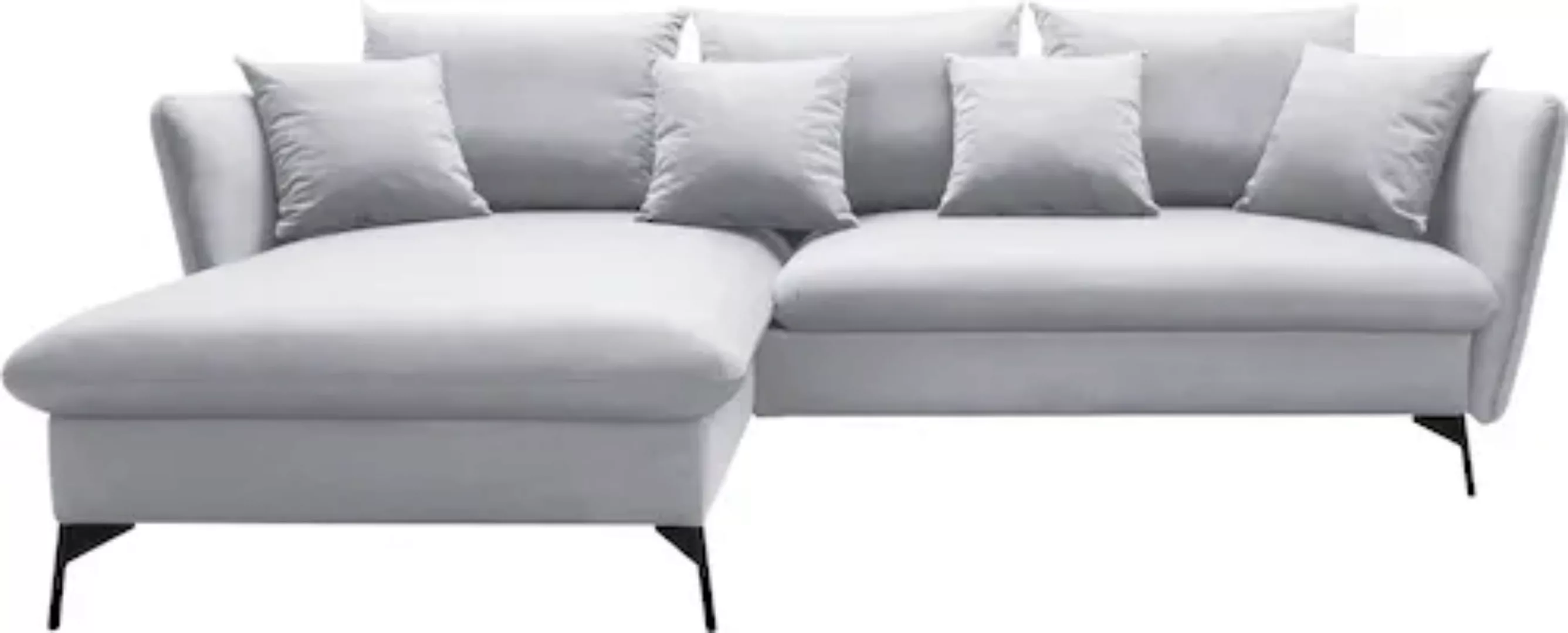 andas Ecksofa »LIVORNO,258 cm, L-Form,«, Schlaffunktion u. Bettkasten (139/ günstig online kaufen