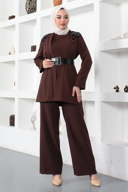 MODAMİHRAM Hosenanzug ıDantel Detail Jumpsuit SetıDantel Detail Jumpsuit-Se günstig online kaufen