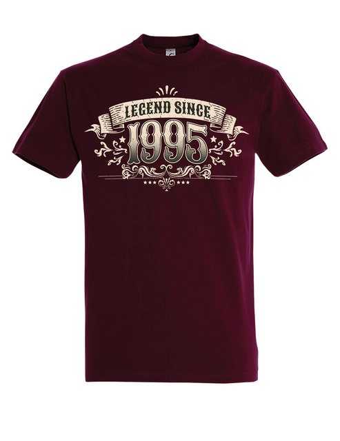 Youth Designz Print-Shirt Herren T-shirt Legend Since 1995 Geburtstag Gesch günstig online kaufen