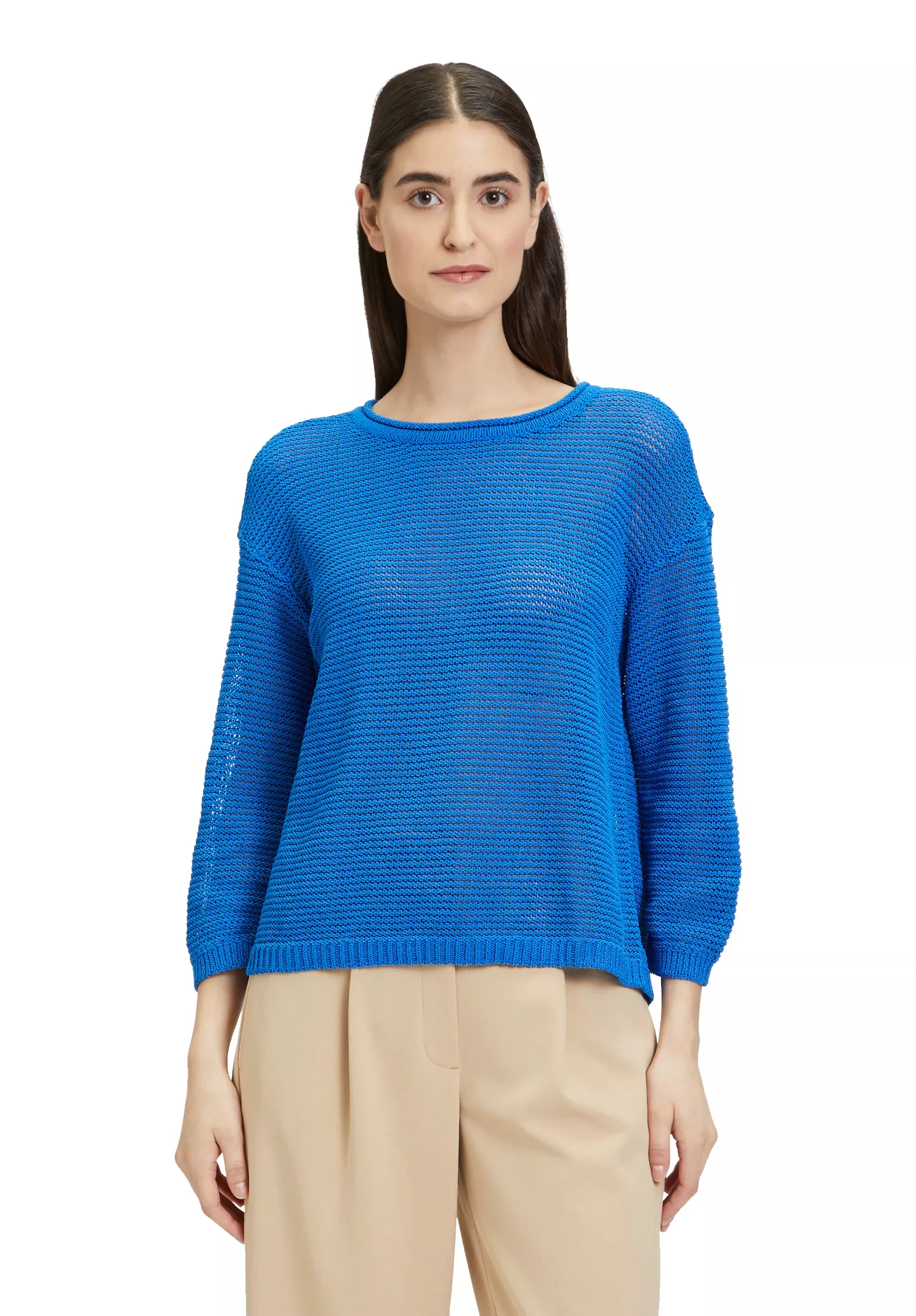 Betty Barclay Strickpullover "Betty Barclay Grobstrick-Pullover mit 3/4 Arm günstig online kaufen