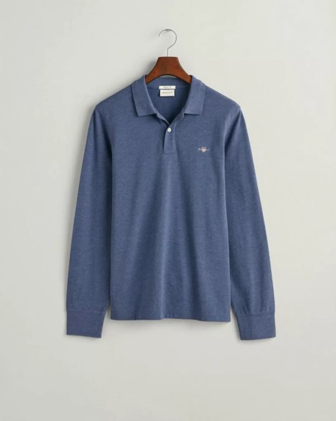 Gant Langarmshirt REG SHIELD LS PIQUE RUGGER günstig online kaufen