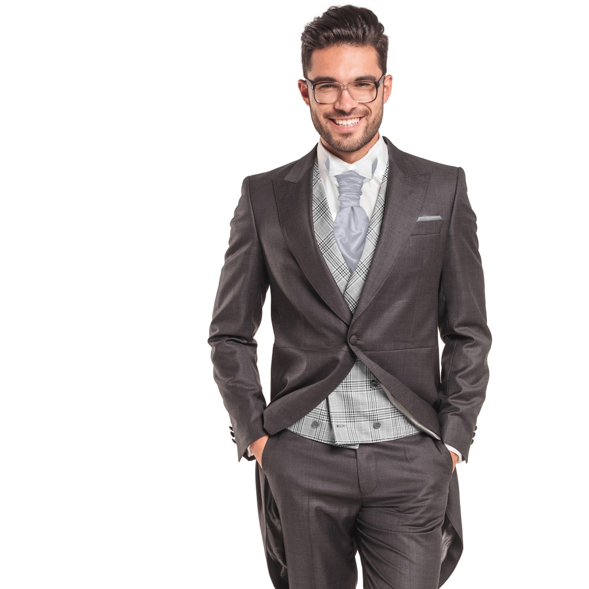 GASSANI Krawatte Satin Hochzeitskrawatte, Herren-Krawatte Hochzeit günstig online kaufen