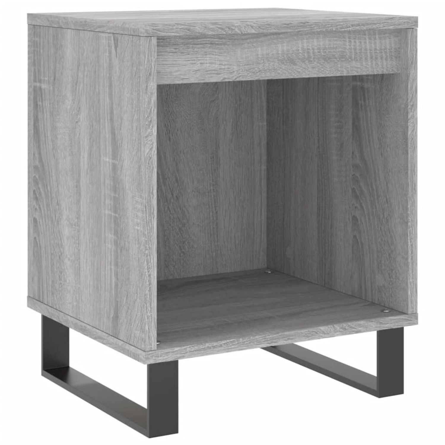 vidaXL Nachttisch Grau Sonoma 40x35x50 cm Holzwerkstoff Modell 1 günstig online kaufen