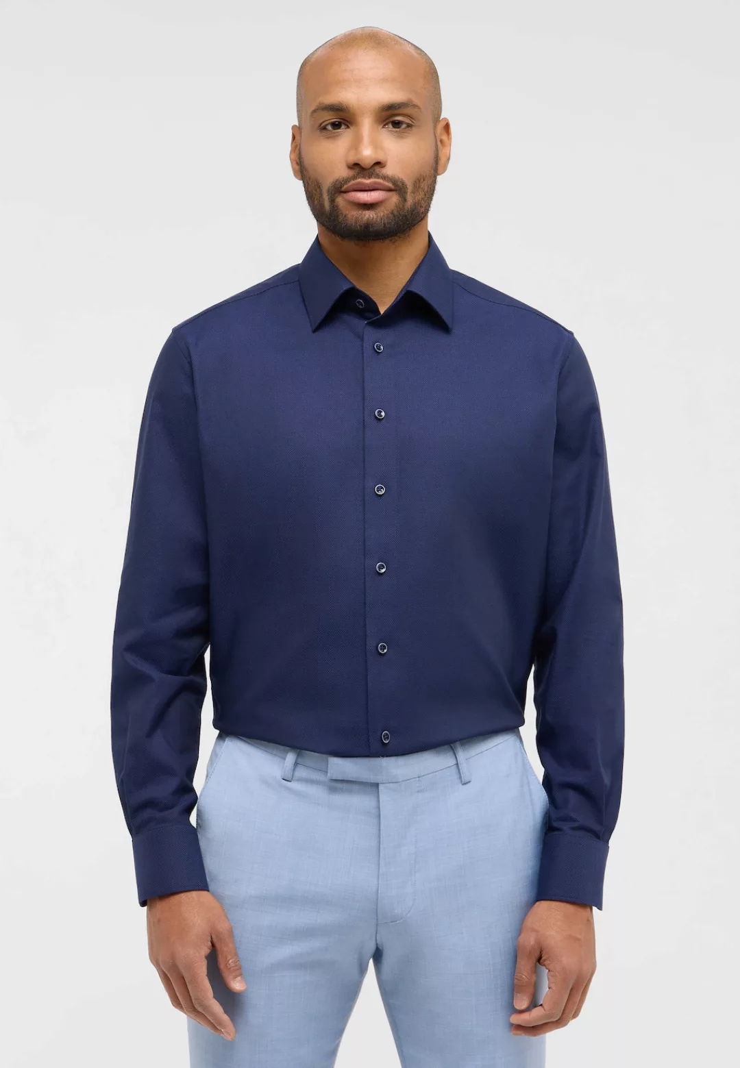 Eterna Langarmhemd "MODERN FIT", NON IRON (bügelfrei) günstig online kaufen