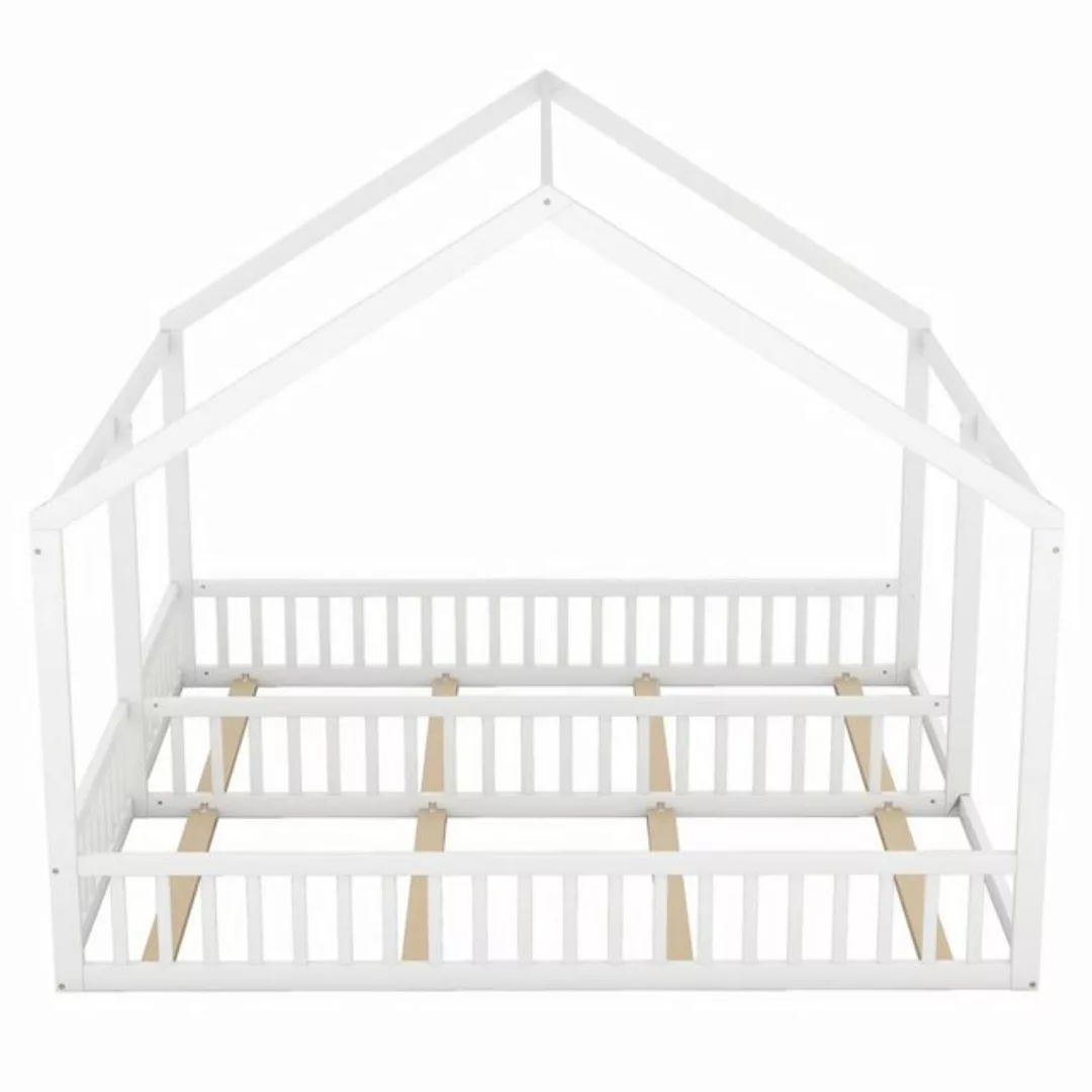 OKWISH Kinderbett 90 x 200 cm Funktionsbett Einzelbetten Holzbett (flache B günstig online kaufen