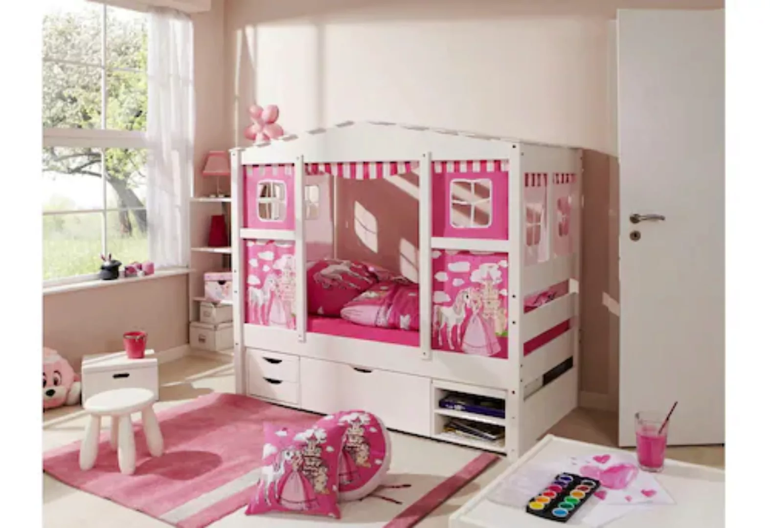 Ticaa Kinderbett "Lio", Hausbett günstig online kaufen