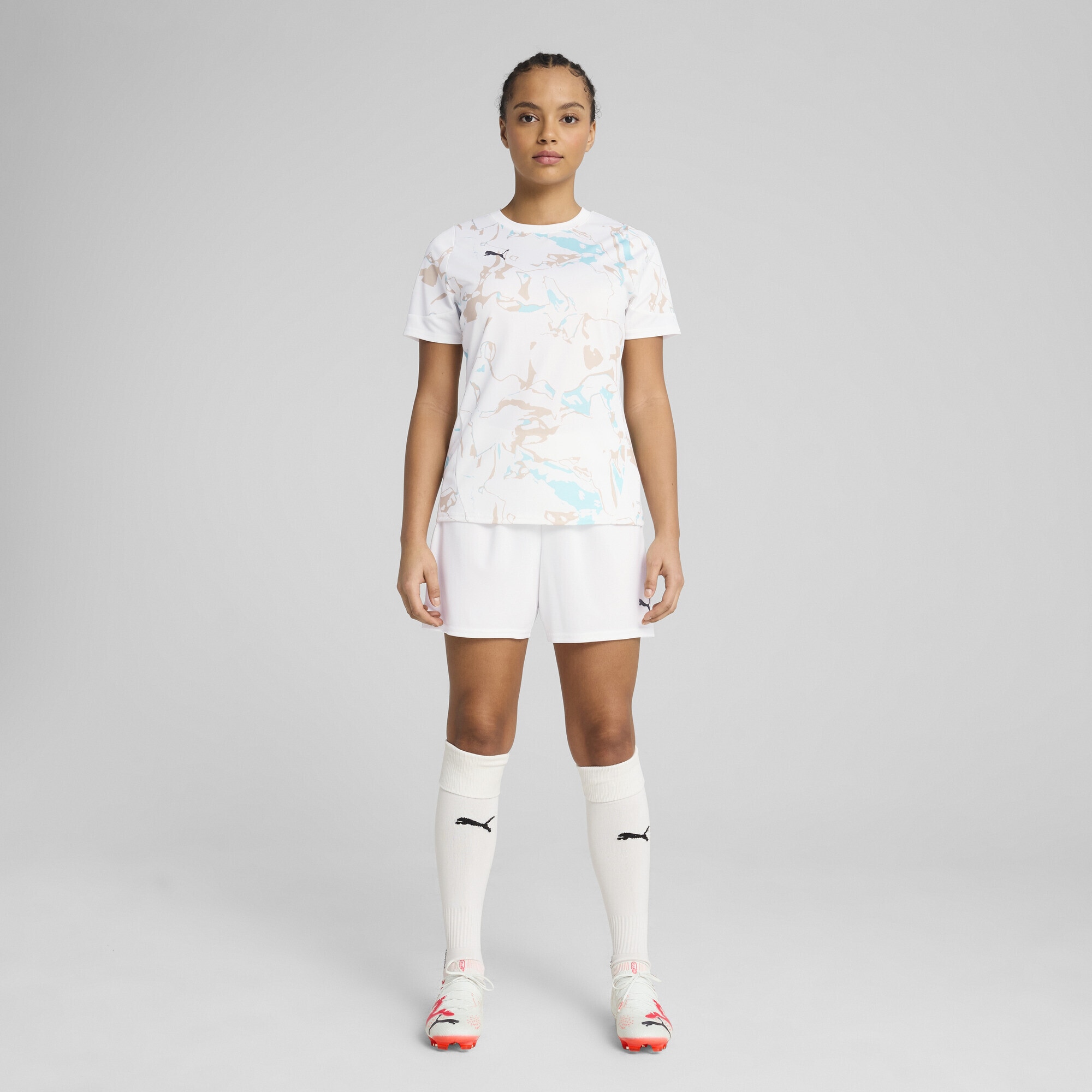 PUMA Trainingsshirt "IndividualEARTH DAY Fußballtrikot Damen" günstig online kaufen