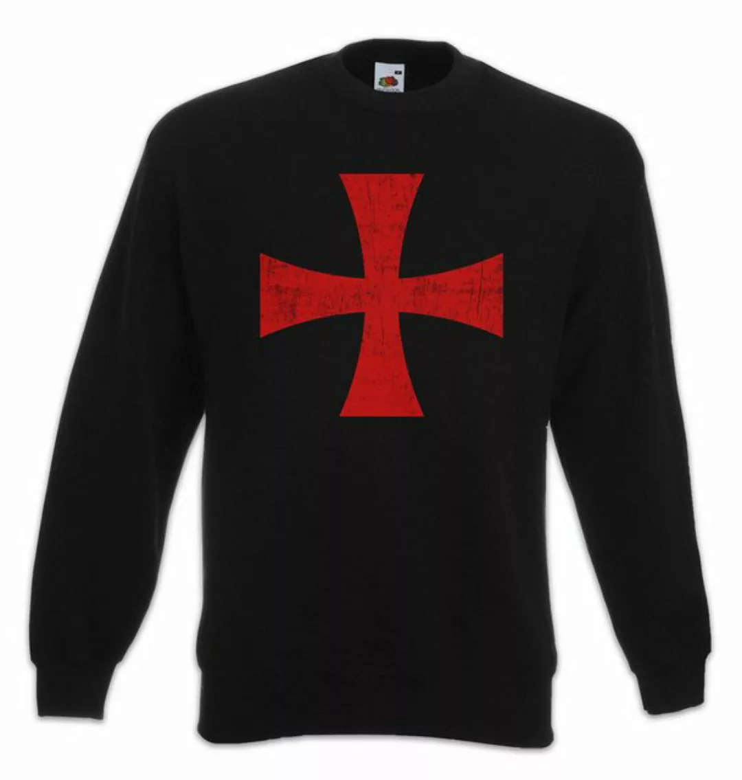 Urban Backwoods Sweatshirt Templar Cross I Sweatshirt Rotes Templer Orden K günstig online kaufen