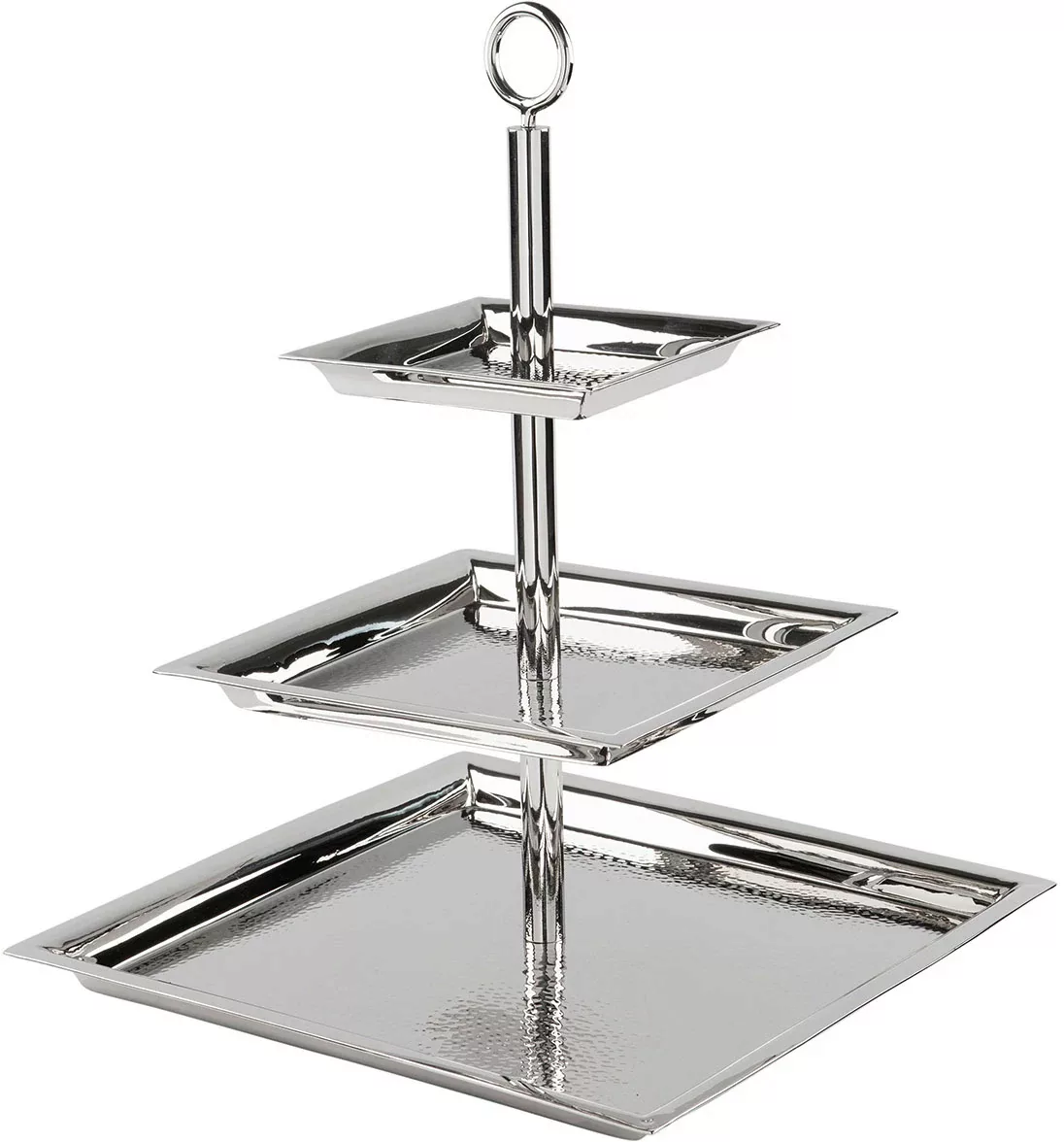 Fink Etagere "NAGANO, mit feiner Hammerschlagstruktur", (1 tlg.), mit 3 Eta günstig online kaufen