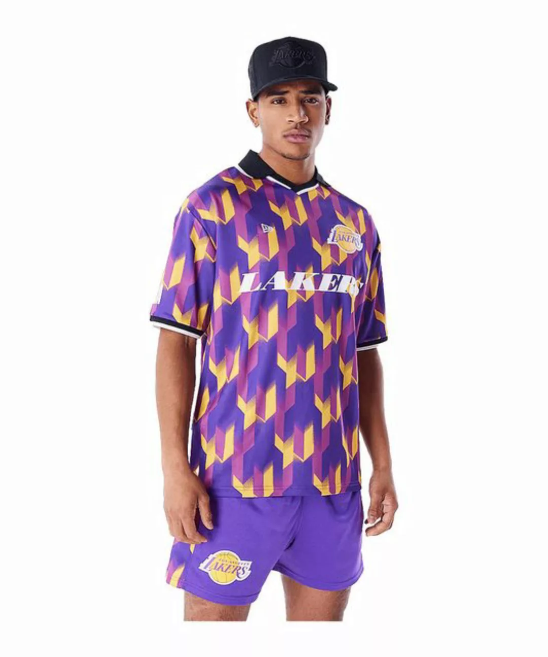 New Era T-Shirt New Era Nba La Lakers Soccer Trikot Polyester günstig online kaufen