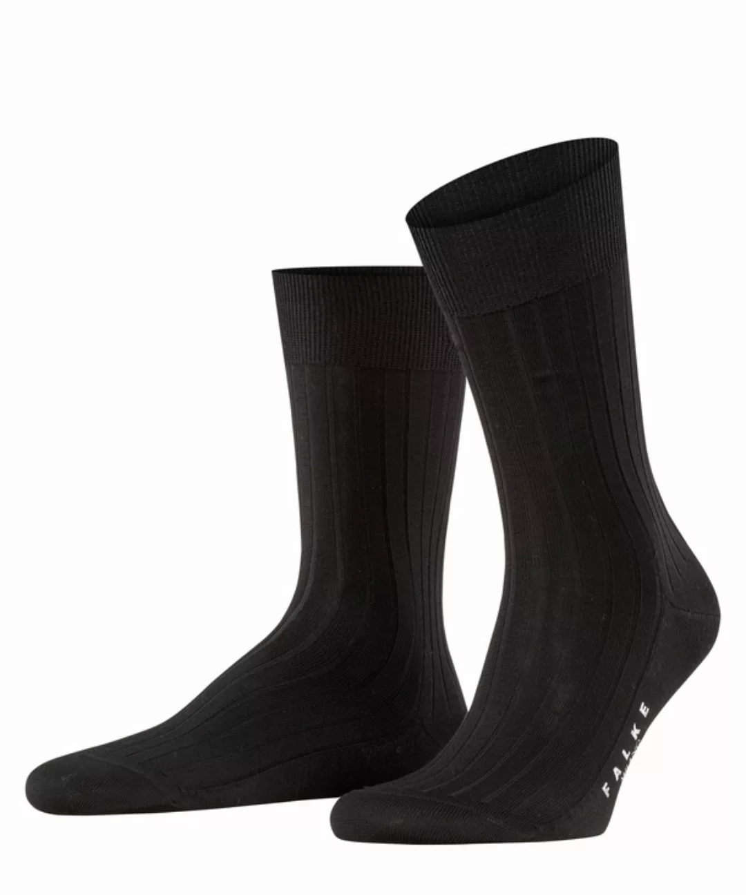 FALKE Milano Herren Socken, 47-48, Blau, Uni, Baumwolle, 14683-637007 günstig online kaufen