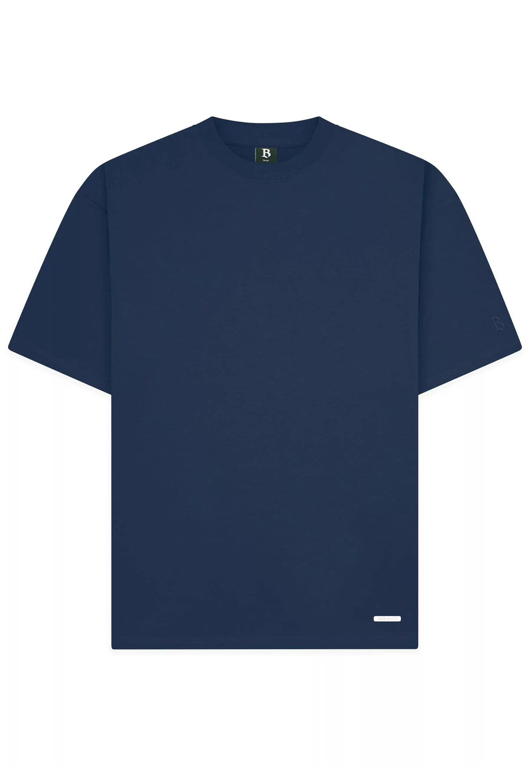 Dropsize T-Shirt "Dropsize Herren Super Heavy Blank T-Shirt", (1 tlg.) günstig online kaufen