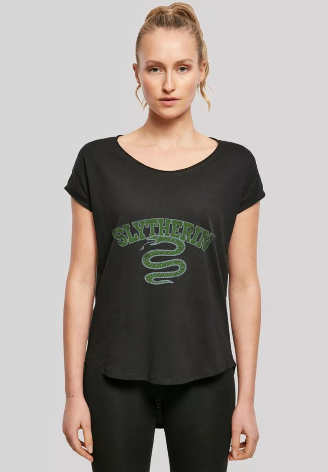 F4NT4STIC T-Shirt Harry Potter Slytherin Sport Wappen Print günstig online kaufen