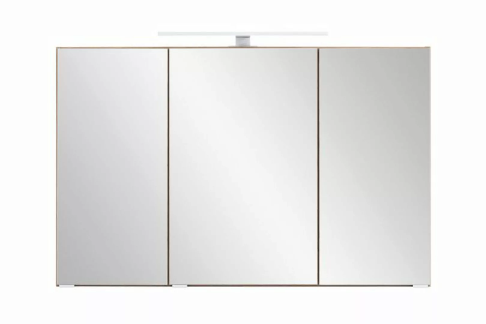 HELD MÖBEL Badezimmerspiegelschrank in wotaneiche mit 3 Türen und 6 Einlege günstig online kaufen