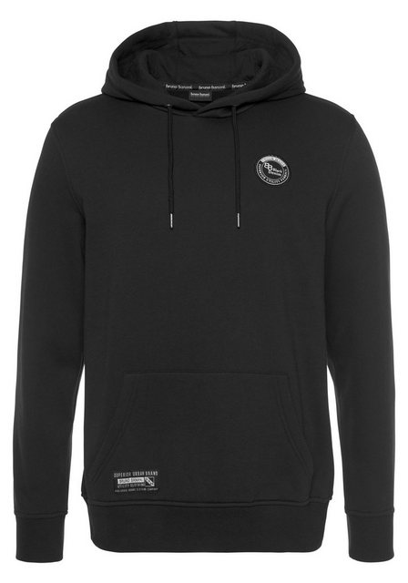 Bruno Banani Kapuzensweatshirt mit großem Markenprint hinten günstig online kaufen