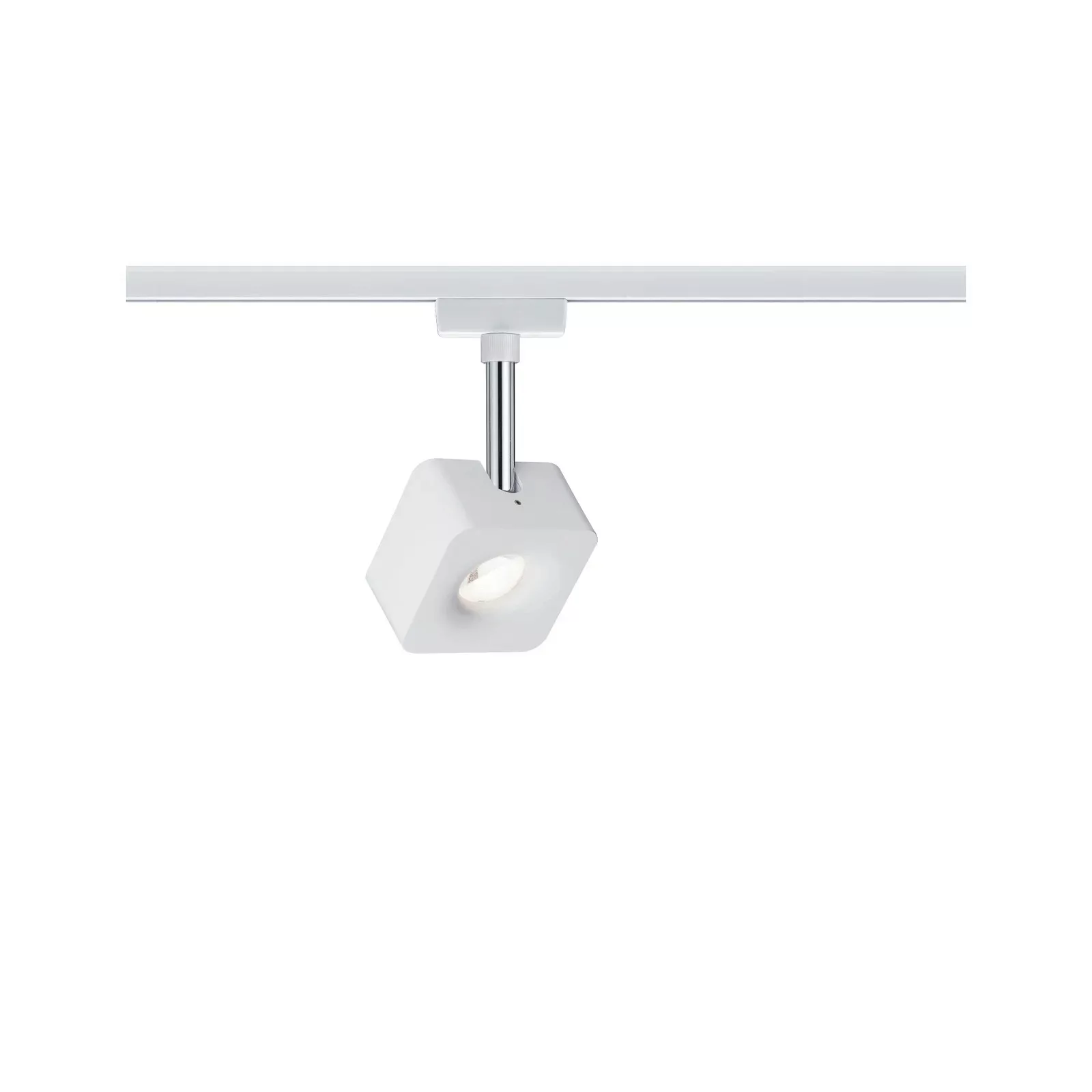 Paulmann "URail LED Schienenspot Cube Einzelspot 540lm 8W 2700K dimmbar 230 günstig online kaufen