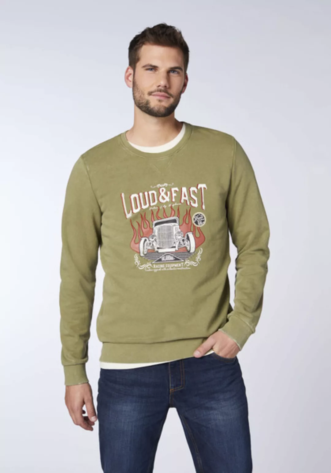 Men, Sweatshirt, Regular Fit, Gots günstig online kaufen