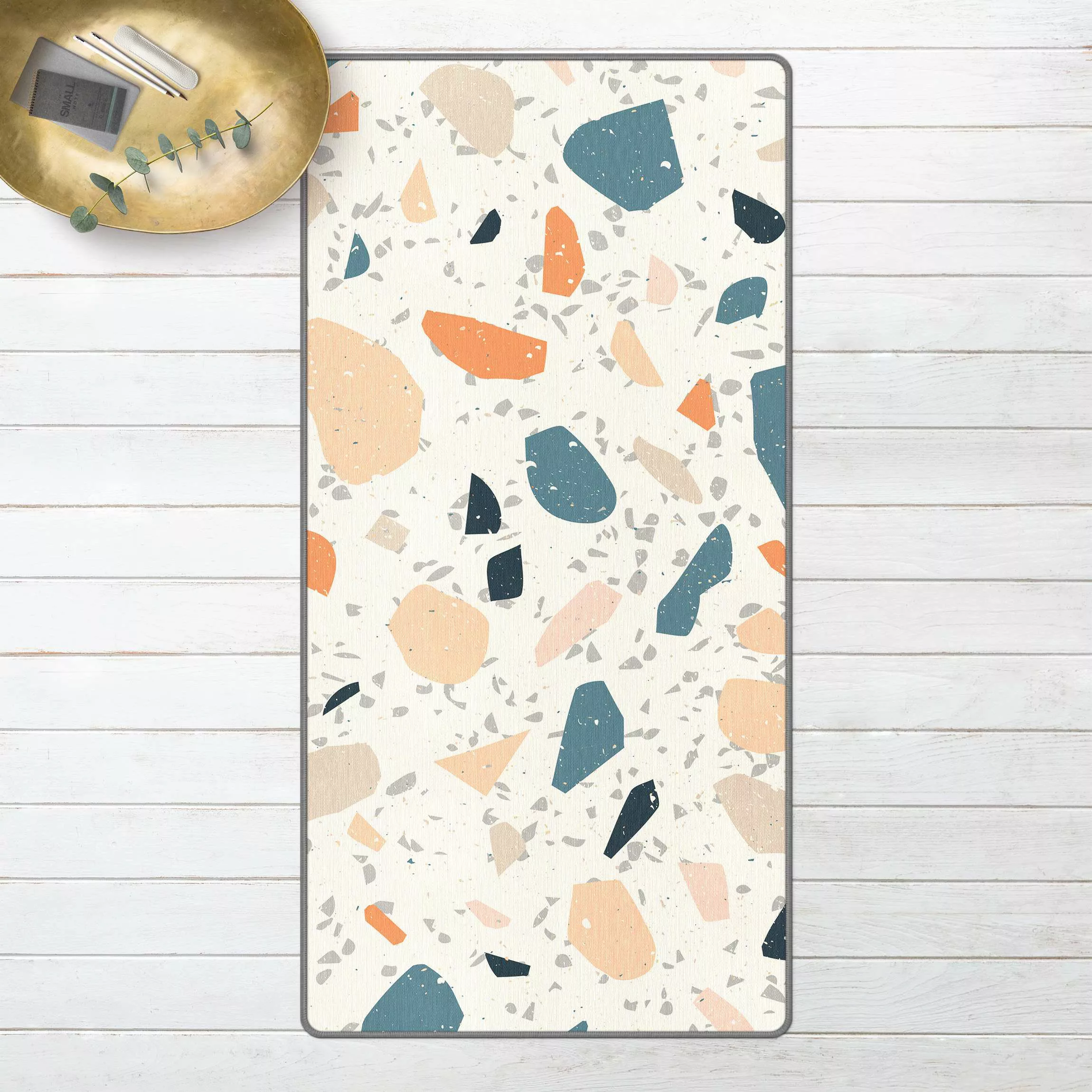 Teppich Detailliertes Terrazzo Muster Asti günstig online kaufen