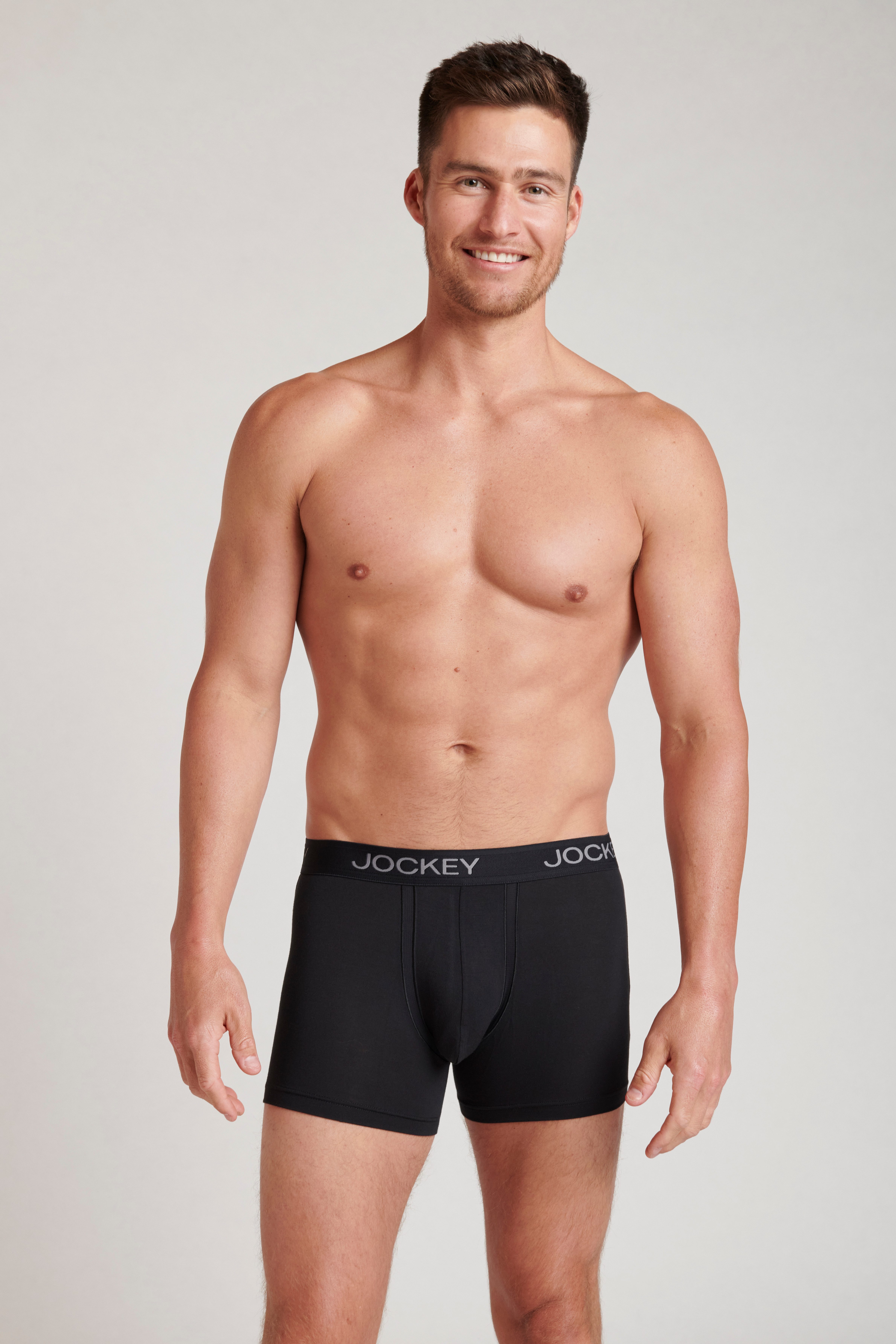 Jockey Trunk "CHAFE PROOF POUCH TRUNK", (2er Pack), Mittlere Bundhöhe, Logo günstig online kaufen