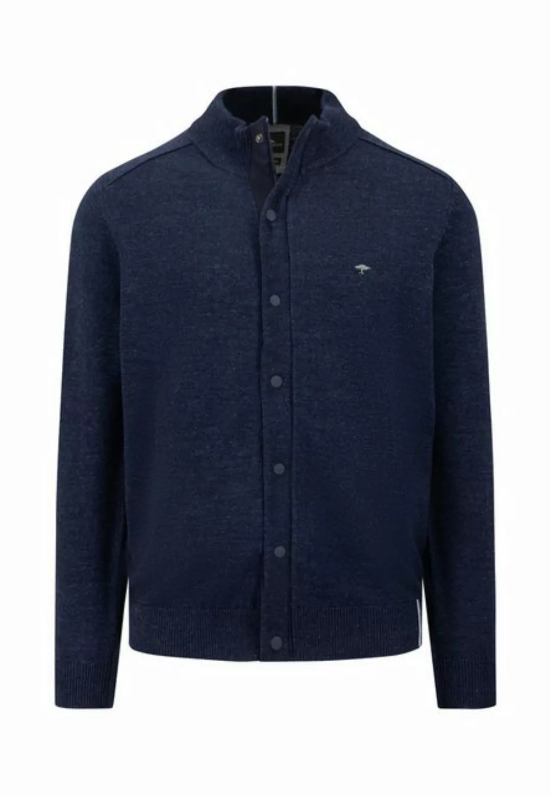 FYNCH-HATTON Strickpullover Cardigan, Cotton Wool navy günstig online kaufen