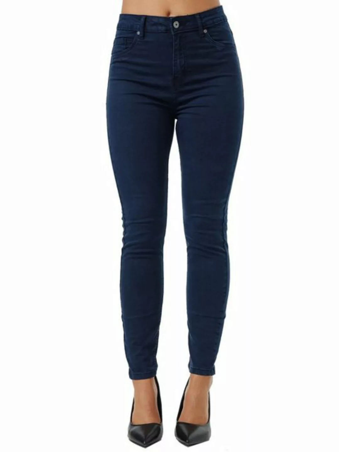 Tazzio Skinny-fit-Jeans F103 Damen High Rise Jeanshose günstig online kaufen