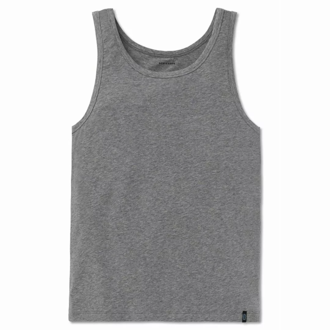 SCHIESSER Herren Unterhemd - Shirt ohne Arme, Tanktop, Single Jersey, Serie günstig online kaufen
