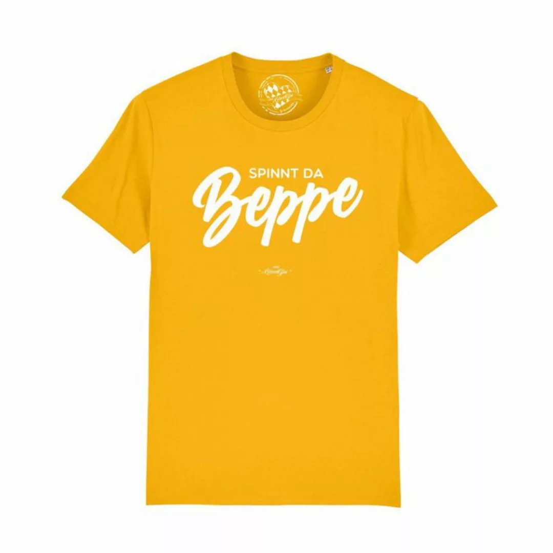 Bavariashop T-Shirt Herren T-Shirt "Spinnt da Beppe günstig online kaufen